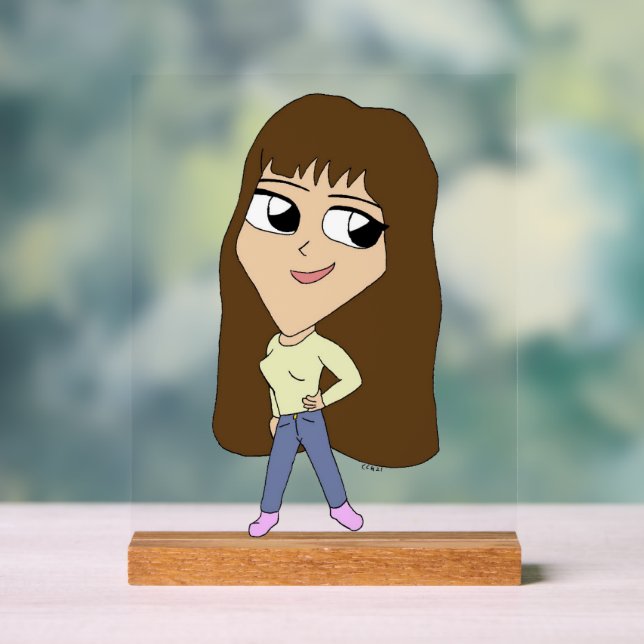 Señal Acrílica chibi (Neutral )