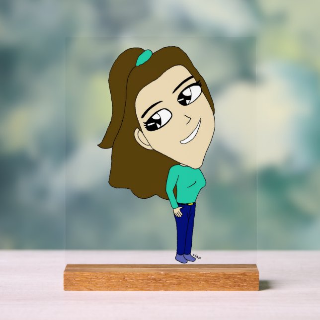 Señal Acrílica chibi (Neutral )