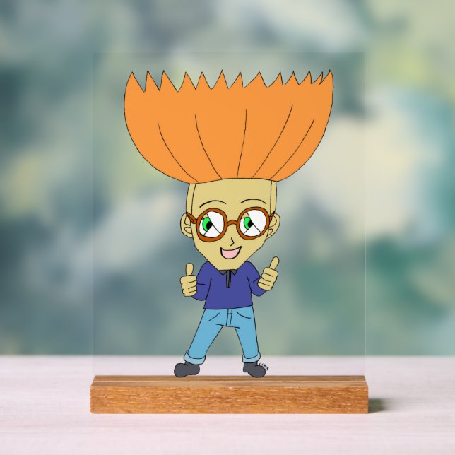 Señal Acrílica chibi (Neutral )