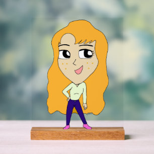Señal Acrílica chibi  