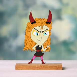 Señal Acrílica chibi