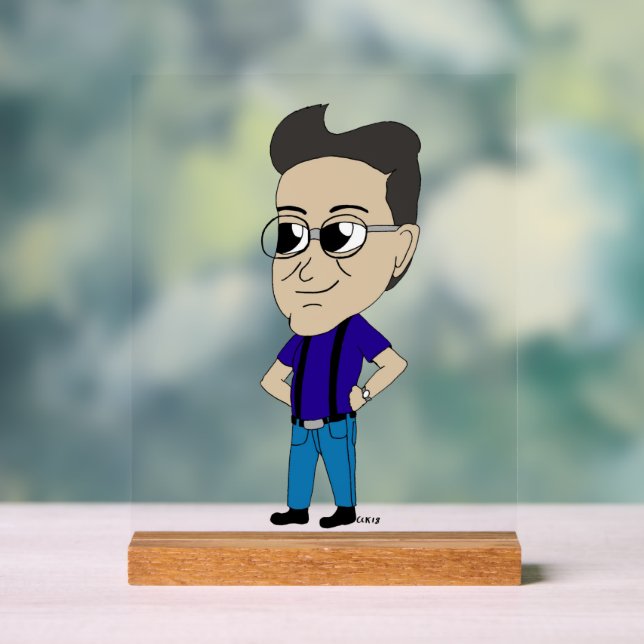 Señal Acrílica chibi (Neutral )