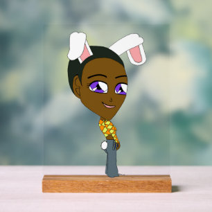 Señal Acrílica chibi bunnygirl