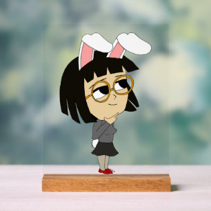 Señal Acrílica chibi bunnygirl