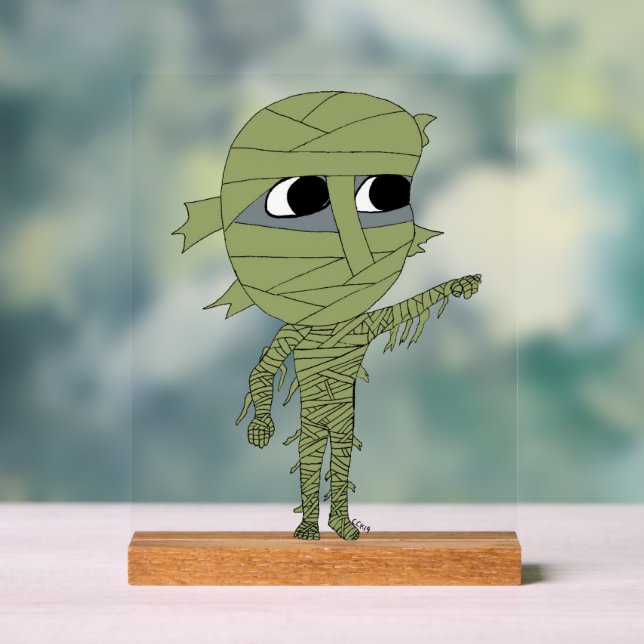 Señal Acrílica chibi mummy (Neutral )