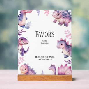 Señal Acrílica Chicas recortan Rótulo de favoritos de cumpleaños