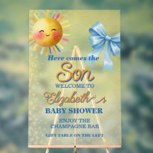Chico de la Luz Solar Baby Shower