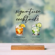 Cócteles_signature Dark & Stormy Gin y Tonic