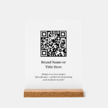Código QR minimalista | Diseño personalizado moder