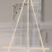 Colores De Agua Rosa Y Floral En La Recepción.