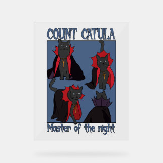 Señal Acrílica Count Catula Master of the Night