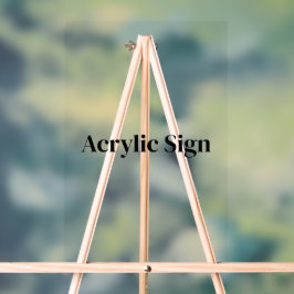 Señal Acrílica Crea tu propia señaligen acrílica personalizada de