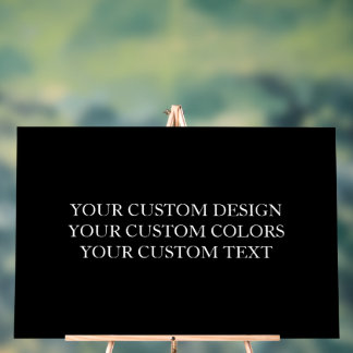 Señal Acrílica Crea tu propio personalizado personalizado