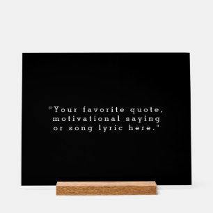 Señal Acrílica Crear su propia cotización