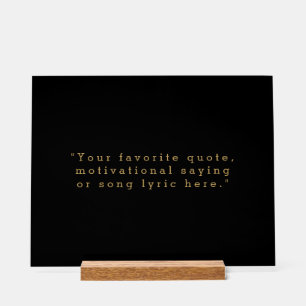 Señal Acrílica Crear su propia cotización