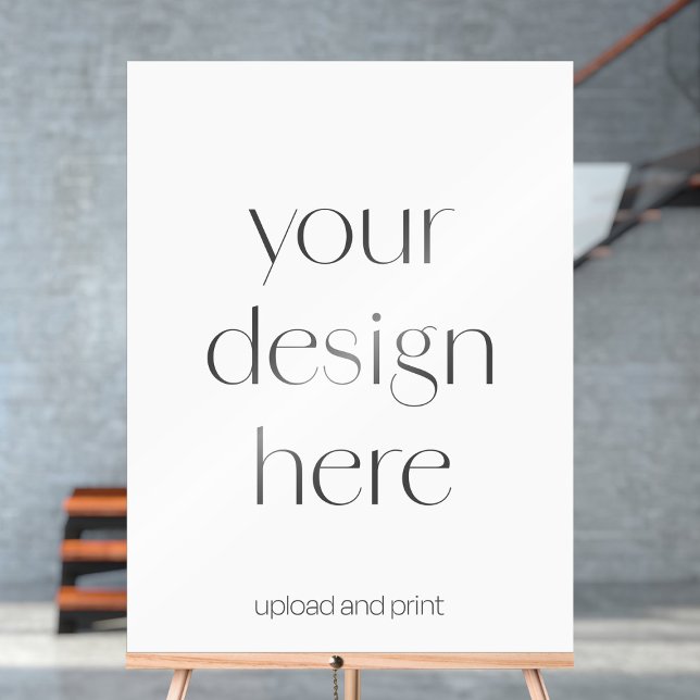 Señal Acrílica Crear su propio Personalizado Rótulo acrílico de 1 (Subido por el creador)