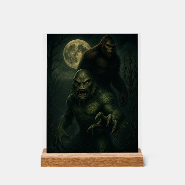Señal Acrílica Creatures Of Lore Legendary Beings (Anverso)