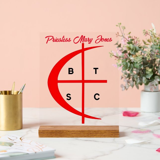 Señal Acrílica Cruusaders Priestes (Boda)