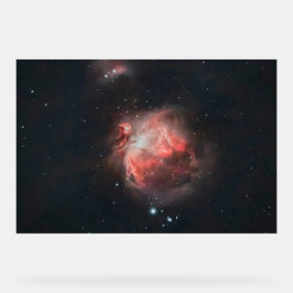 Señal Acrílica Cuna de Estrellas: Corazón Radiante de la Nebulosa