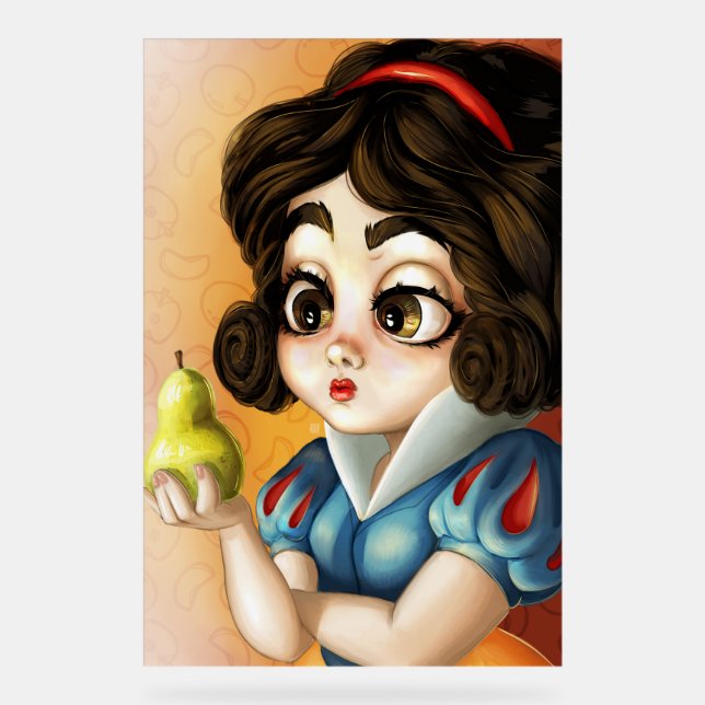 Señal Acrílica ¿Debería cambiar a peras? (Anverso)