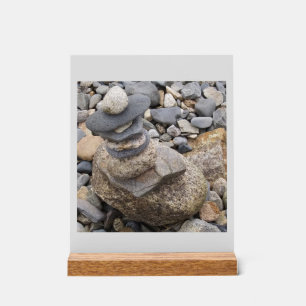 Señal Acrílica Decorativo del rock zen