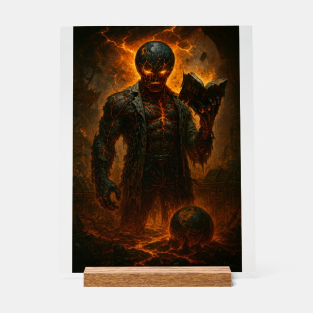 Señal Acrílica DELUSION Acrylic Sign (Anverso)