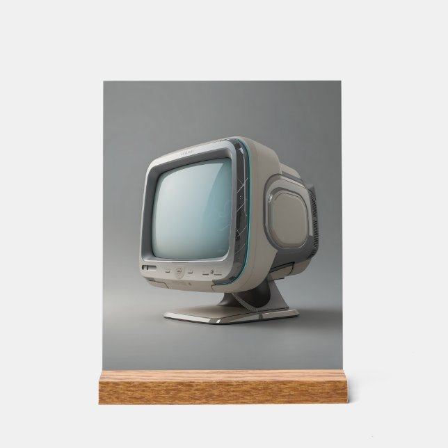 Señal Acrílica Desktop Dreams: The Retro Monitor (Anverso)