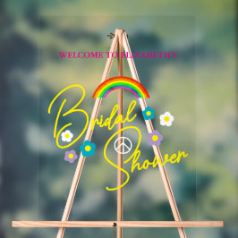 Señal Acrílica Despedida de soltera retro divertida