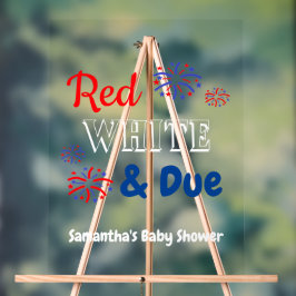 Señal Acrílica Día del Niño Rojo Blanco y Venidero
