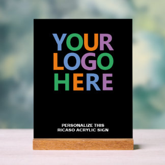 Señal Acrílica Diseñar el logotipo personalizado de su propio Per