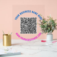 Diseñar su propio Personalizado Código QR Texto Ró