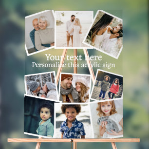 Señal Acrílica Diseñar tu propia foto Personalizado personalizada