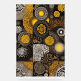 Señal Acrílica Diseño abstracto de Eva 2