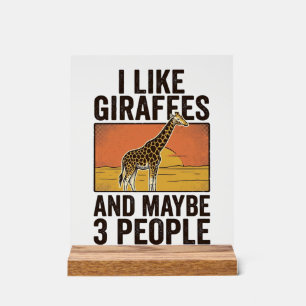Señal Acrílica Diseño de camiseta de grabado vintage divertido am