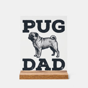 Señal Acrílica Diseño de camiseta para amante de perros con graba