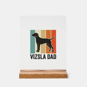 Señal Acrílica Diseño de camiseta para papá amante de los perros 
