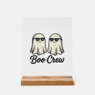 Señal Acrílica Diseño de camiseta vintage de Halloween de fantasm