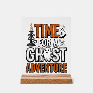 Señal Acrílica Diseño de tipografía vintage de aventura de fantas
