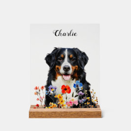 Señal Acrílica Dog Sympathy Memorial Bereavement Gift