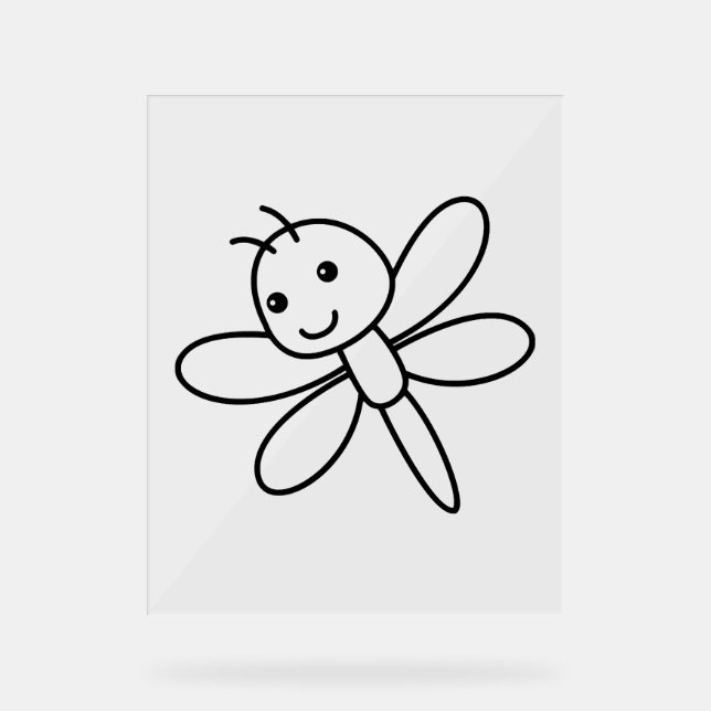 Señal Acrílica Dragonfly dragonus (Anverso)