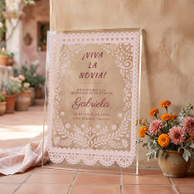 Ducha de Novia Mexicana Dusty Rose Viva la Novia