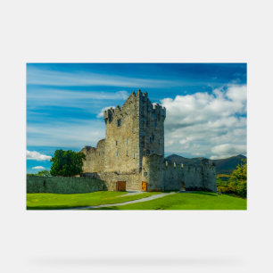 Señal Acrílica El antiguo bastión de Killarney: Castillo de Ross
