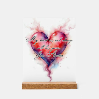 Señal Acrílica El corazón de Austin