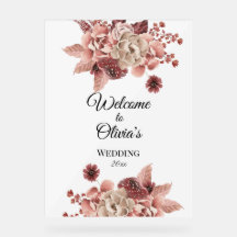 El otoño rústico florece la acuarela