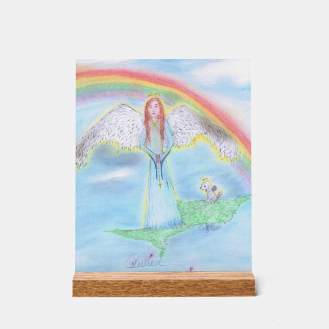 Señal Acrílica El puente arcoiris (Anverso)