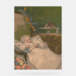 Señal Acrílica Elegancia victoriana: Un mundo infantil