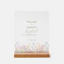 Elegante Ducha de Novia Boho Flor Silvestre