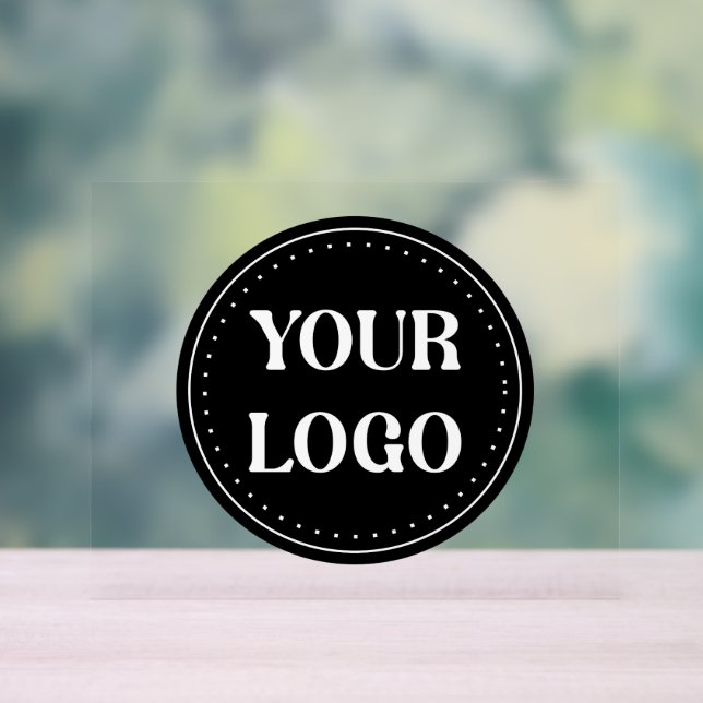 Señal Acrílica elegante, moderno, refinado y editable. (Neutral )