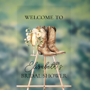 Señal Acrílica Elegantes botes y señalización de bienvenida con d