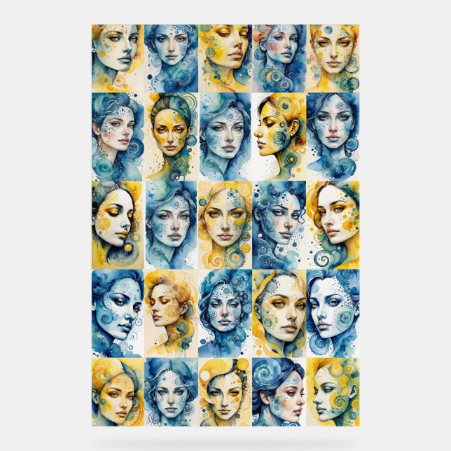 Señal Acrílica Eleganz 1 Rótulo acrílico (Anverso)